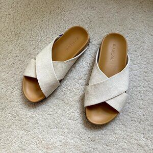 Rothy's The Weekend Slide - Color: Oat